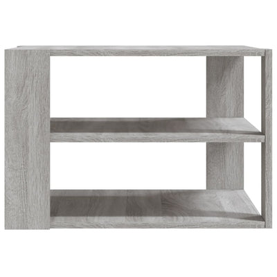 Sohvapöytä harmaa Sonoma 59,5x59,5x40 cm tekninen puu
