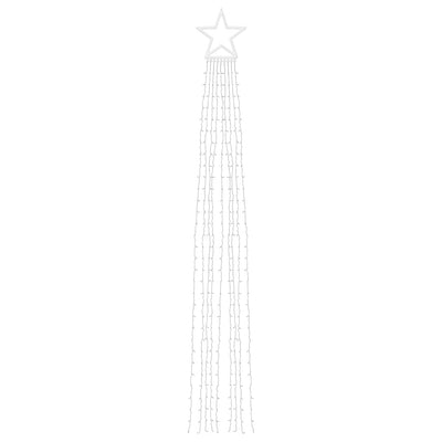 Joulukuusen valot 320 LED-valoa sininen 375 cm