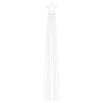 Joulukuusen LED-valot 320 LED-valoa värikäs 375 cm