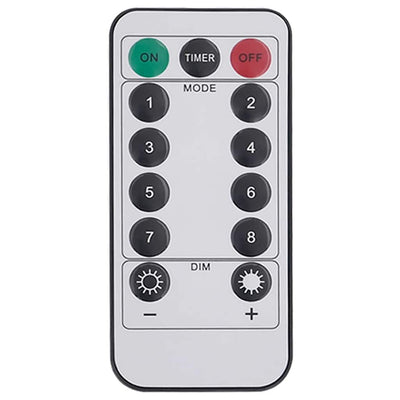 Lämmin valkoinen starburst jouluvalo Porfira 17cm (140 led-valoa)