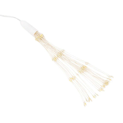 Sininen starburst jouluvalot Porfira 17cm (140 led-valoa 4 kpl)