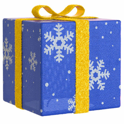 Lämpimän valkoista valaistut joululahjat Manu 64 (3 kpl led-valoa)