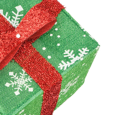 Lämpimän valkoista valaistut joululahjat Manu 64 (3 kpl led-valoa)