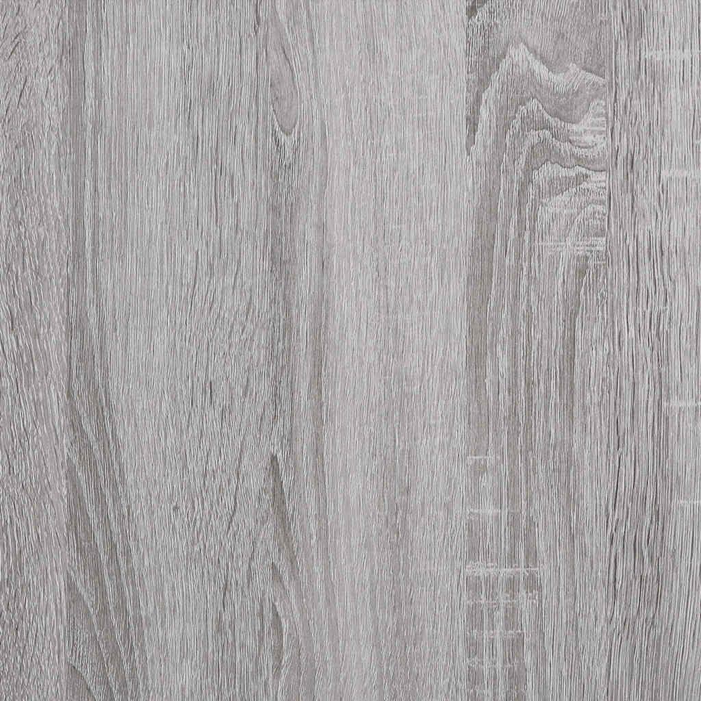 Harmaa peilipöytä led-valoilla Crisitna 90x42x132,5cm