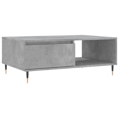 Sohvapöytä betoninharmaa 90x60x35 cm tekninen puu
