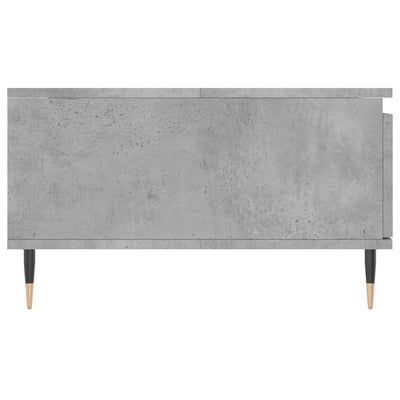 Sohvapöytä betoninharmaa 90x60x35 cm tekninen puu