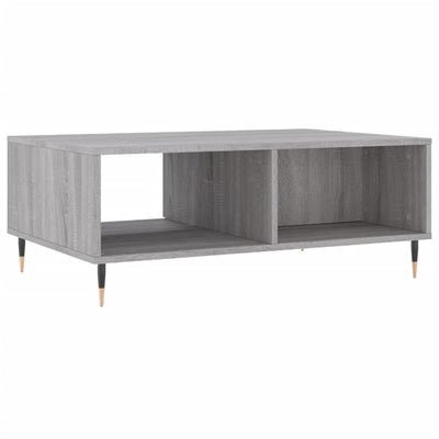 Sohvapöytä harmaa Sonoma 90x60x35 cm tekninen puu