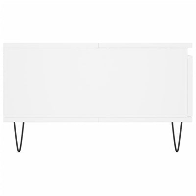 Valkoinen sohvapöytä Solution 90x60x35cm (puinen)