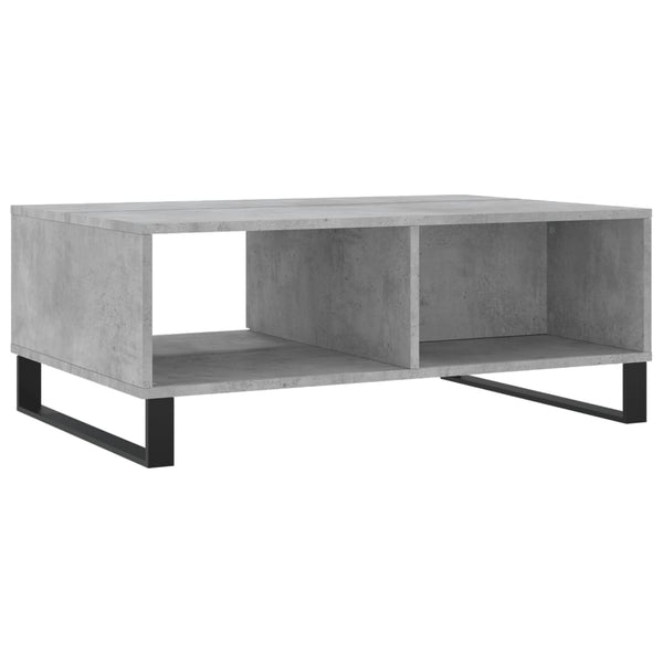 Sohvapöytä betoninharmaa 90x60x35 cm tekninen puu