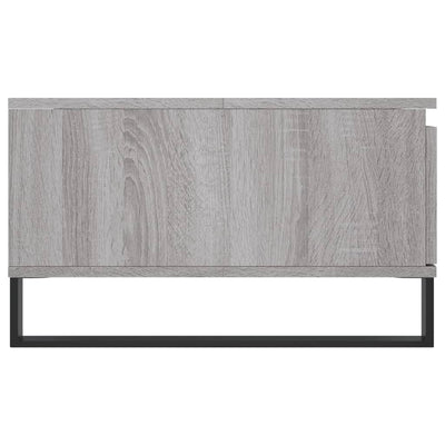 Sohvapöytä harmaa Sonoma 90x60x35 cm tekninen puu