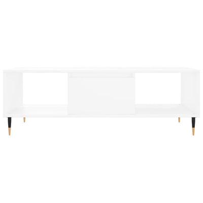 Valkoinen sohvapöytä Chirachita 104x60x35cm (puinen)