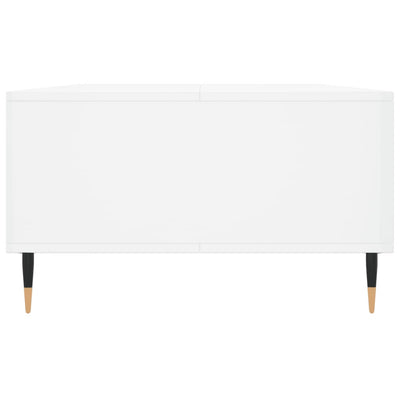 Valkoinen sohvapöytä Chirachita 104x60x35cm (korkeakiilto, puinen)