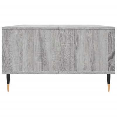 Sohvapöytä harmaa Sonoma 104x60x35 cm tekninen puu