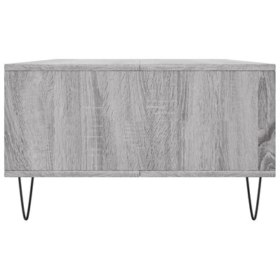 Sohvapöytä harmaa Sonoma 104x60x35 cm tekninen puu