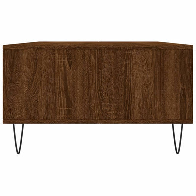 Sohvapöytä ruskea tammi 104x60x35 cm tekninen puu