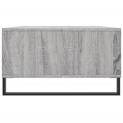 Sohvapöytä harmaa Sonoma 104x60x35 cm tekninen puu