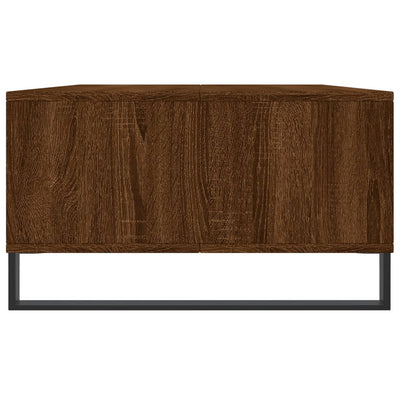 Sohvapöytä ruskea tammi 104x60x35 cm tekninen puu