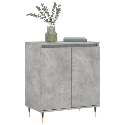 Senkki betoninharmaa 60x35x70 cm tekninen puu