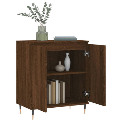 Senkki ruskea tammi 60x35x70 cm tekninen puu