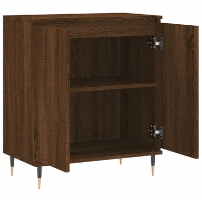 Senkki ruskea tammi 60x35x70 cm tekninen puu