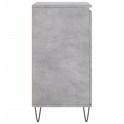 Senkki betoninharmaa 60x35x70 cm tekninen puu