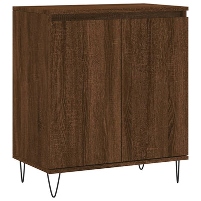 Senkki ruskea tammi 60x35x70 cm tekninen puu