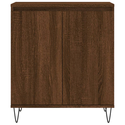 Senkki ruskea tammi 60x35x70 cm tekninen puu