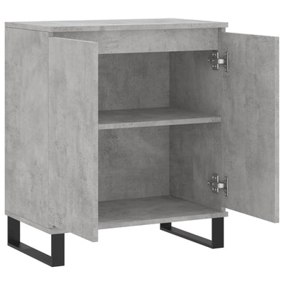 Senkki betoninharmaa 60x35x70 cm tekninen puu