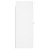 Valkoinen seinäkiinnitettävä kaappi Silviana 69,5x34x90cm