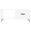 Valkoinen sohvapöytä Huseyin 90x50x40cm (puinen)