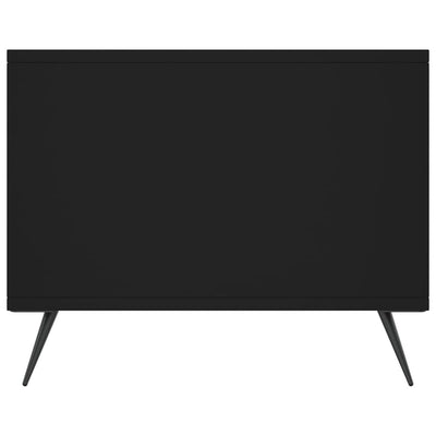 Sohvapöytä musta 90x50x40 cm tekninen puu