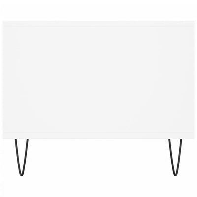 Valkoinen sohvapöytä Dedilia 90x50x40cm (puinen)