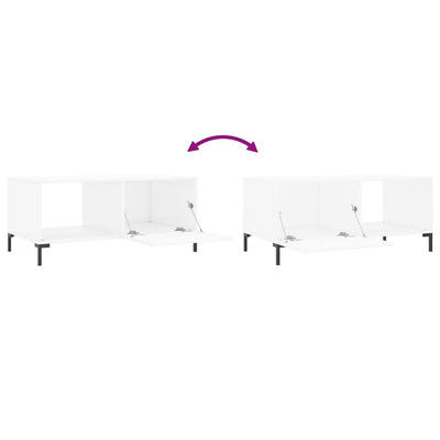 Valkoinen sohvapöytä Greene 90x50x40cm (puinen)