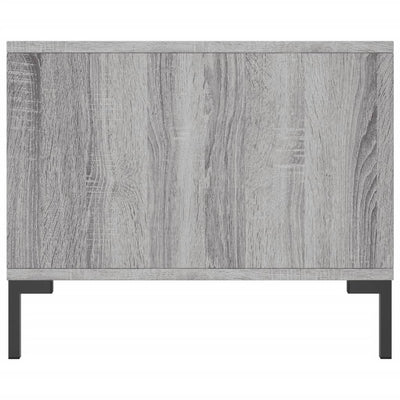 Sohvapöytä harmaa Sonoma 90x50x40 cm tekninen puu