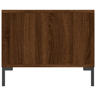 Sohvapöytä ruskea tammi 90x50x40 cm tekninen puu