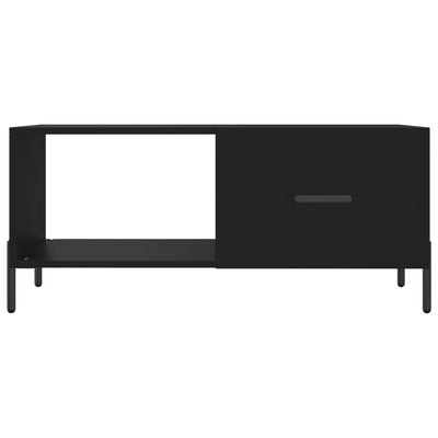 Sohvapöytä musta 90x50x40 cm tekninen puu
