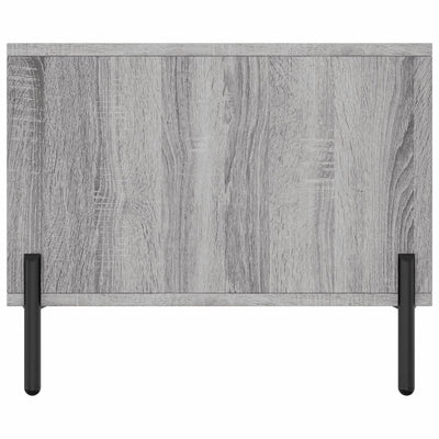 Sohvapöytä harmaa Sonoma 90x50x40 cm tekninen puu