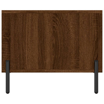 Sohvapöytä ruskea tammi 90x50x40 cm tekninen puu