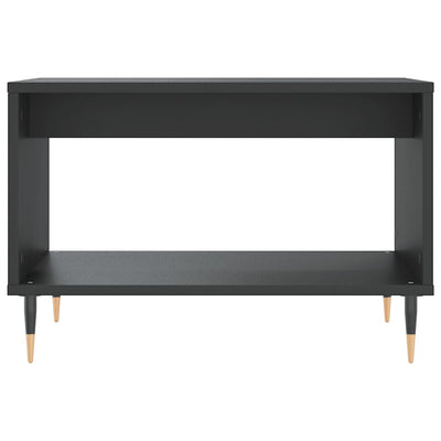 Sohvapöytä musta 60x50x40 cm tekninen puu