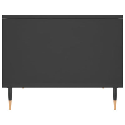 Sohvapöytä musta 60x50x40 cm tekninen puu