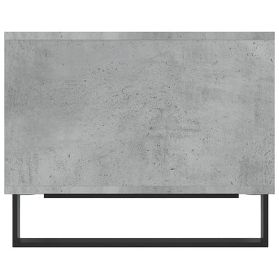Sohvapöytä betoninharmaa 60x50x40 cm tekninen puu