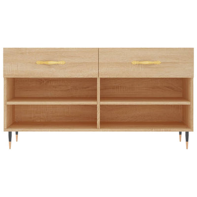 Kenkäpenkki Sonoma-tammi 102x35x55 cm tekninen puu