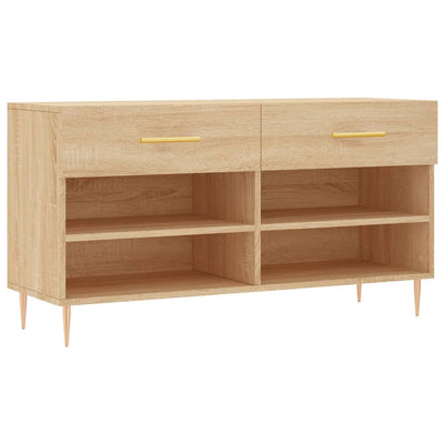 Kenkäpenkki Sonoma-tammi 102x35x55 cm tekninen puu