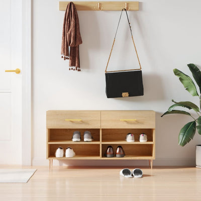 Sonoma tammi kenkäpenkki Sein 102x35x55cm (puinen)
