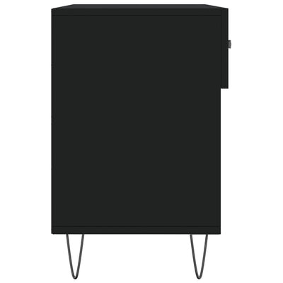 Kenkäpenkki musta 102x35x55 cm tekninen puu