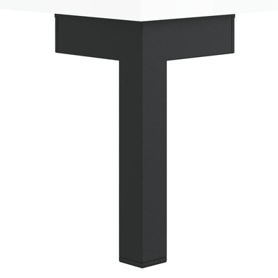 Valkoinen kenkäkaappi Espinosa 102x35x55cm (korkeakiilto, puinen)