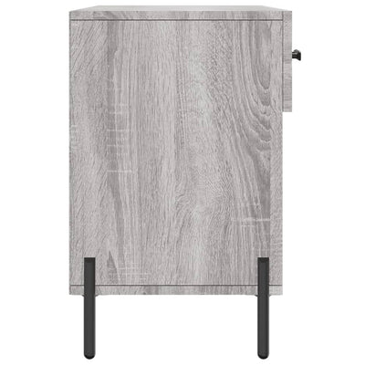 Kenkäpenkki harmaa Sonoma 102x35x55 cm tekninen puu