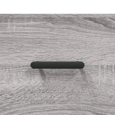 Kenkäpenkki harmaa Sonoma 102x35x55 cm tekninen puu