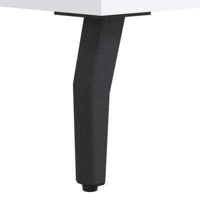 Valkoinen kenkäpenkki Captelina 102x35x55cm (puinen)