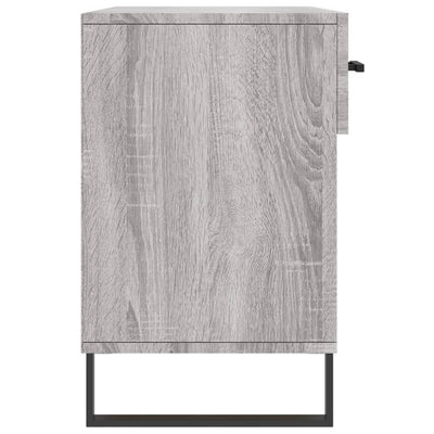 Kenkäpenkki harmaa Sonoma 102x35x55 cm tekninen puu